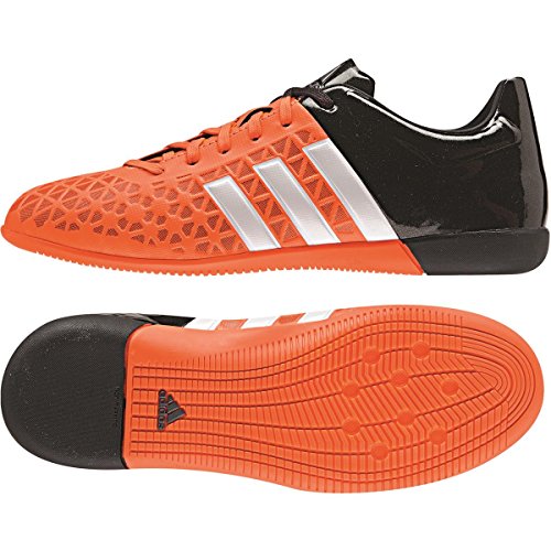 Herren Futsalschuhe, adidas, Kinder, Ace 15.3 IN J, Orange / Weiß / Schwarz