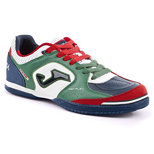 Joma Herren Futsalschuhe Bianco/Verde/Blu